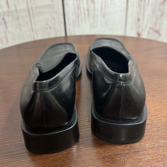 PRADA LOAFERS black patent leather vintage 90s Y2K in size 35. GUC - Picture 4 of 15